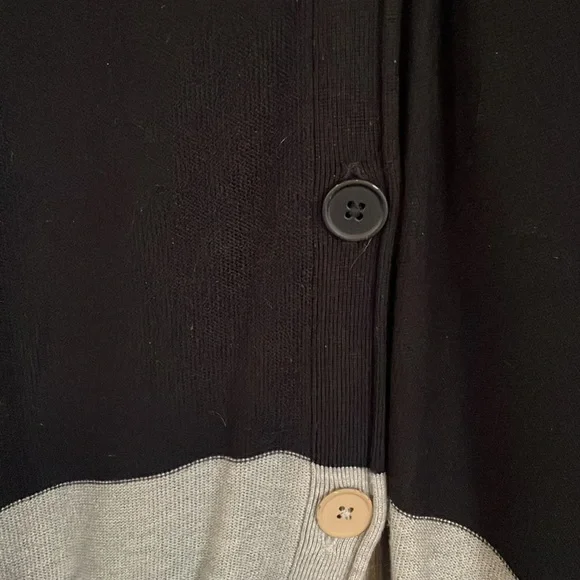 T by Alexander Wang Color Block Knit Set (Cardigan + Tunic Dress), Size Small - Picture 5 of 8